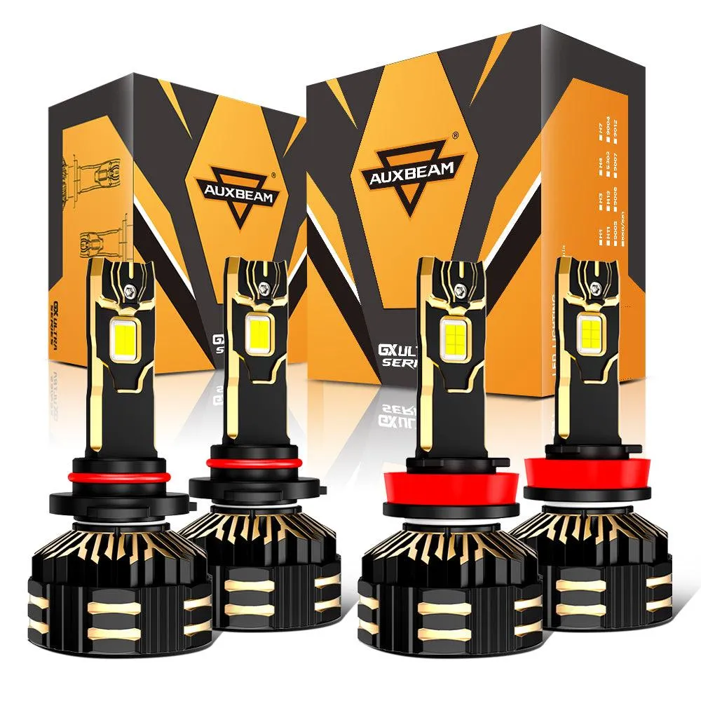 🆕GX-ULTRA Series 40000LM 240W LED Headlight Bulbs 6500K Cool White