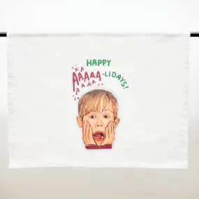 Happy AAA-lidays Tea Towel