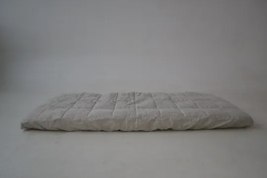 HEMP shikibuton mat Shiki futon 3” thick filled organic hemp fiber filler in natural non-dyed Cotton fabric Custom Size Hand made