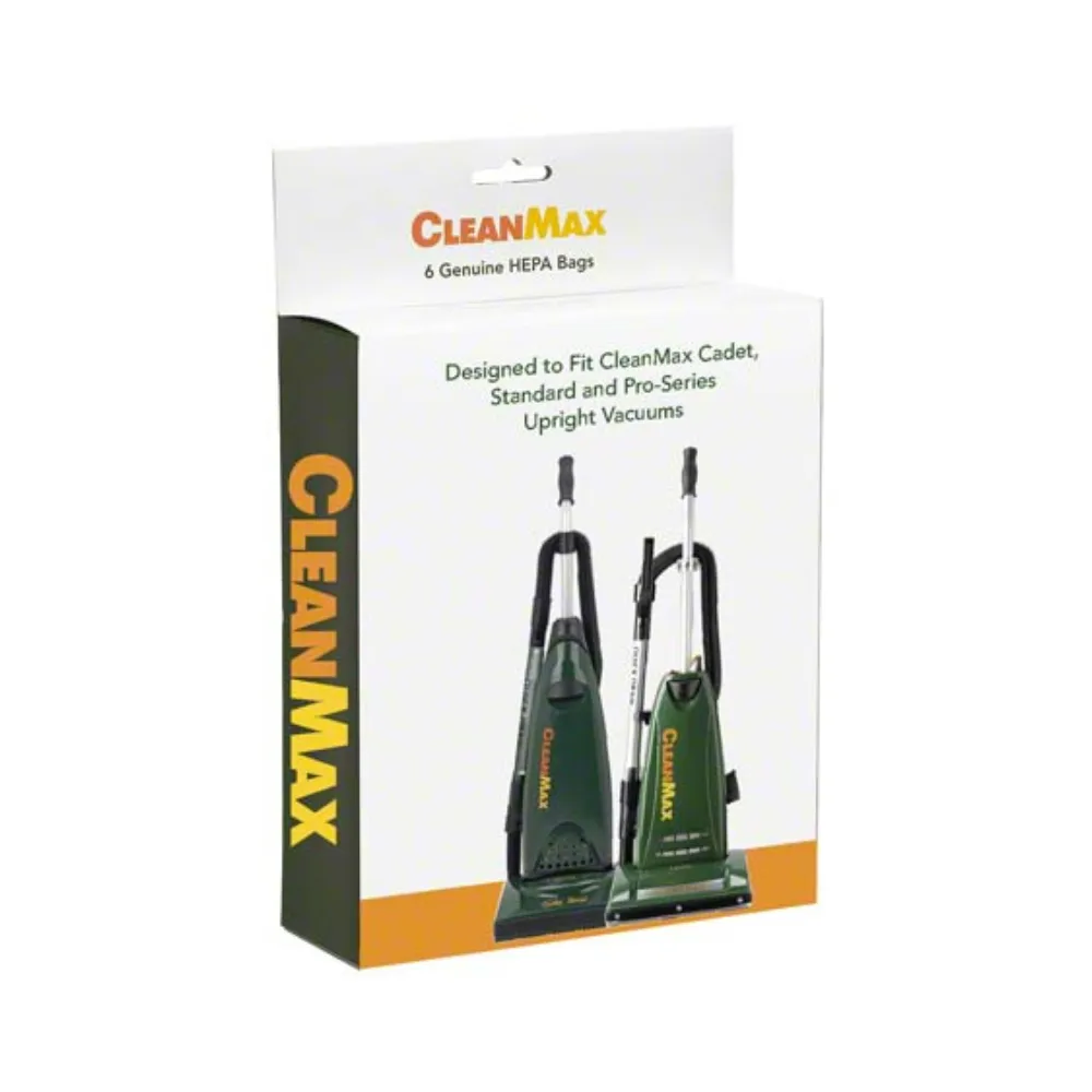 HEPA Vacuum Bags for CleanMax Commercial Upright Vacuums