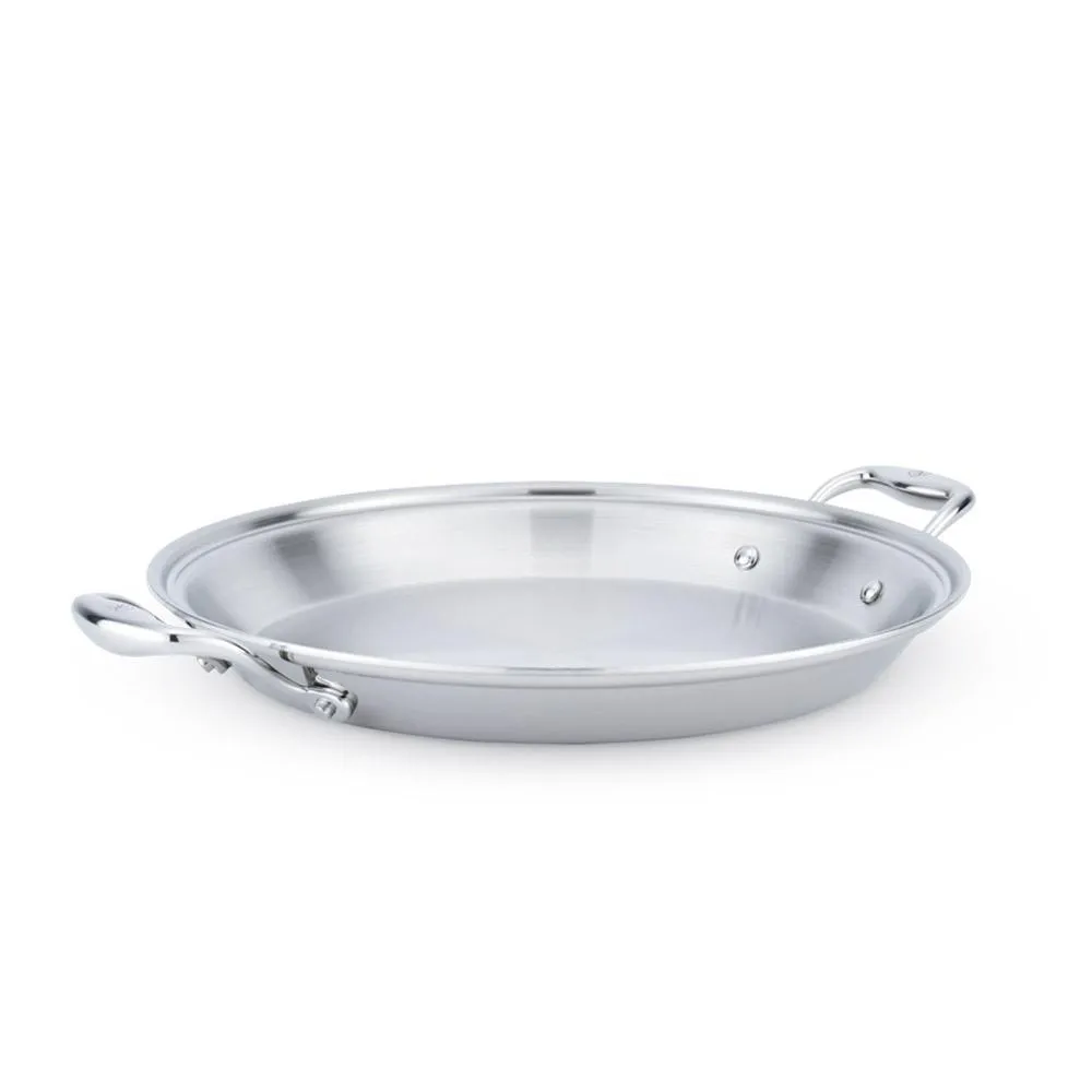 Heritage Steel 5-ply Stainless 13.5″ Paella Pan