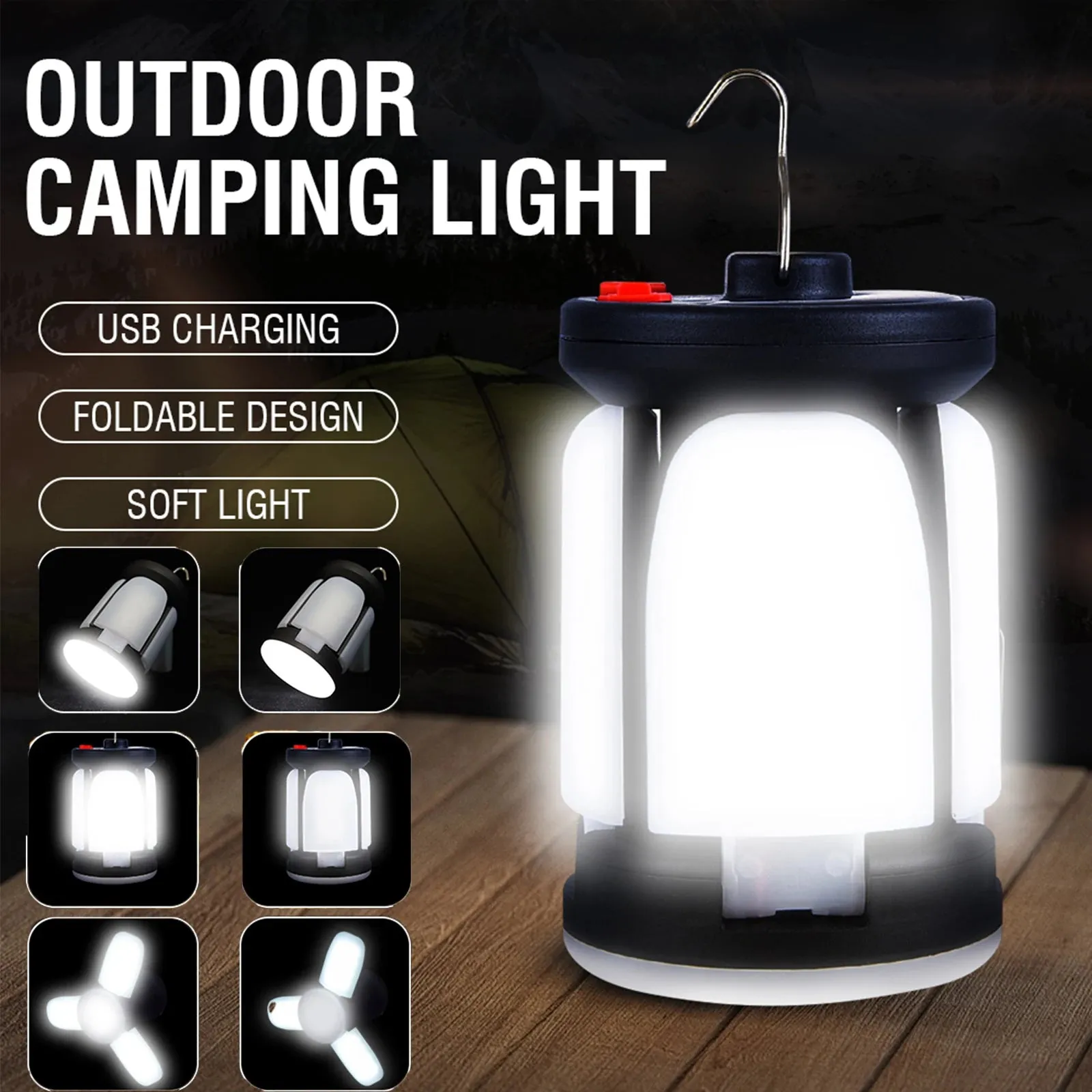 High Power Solar Camping Lantern