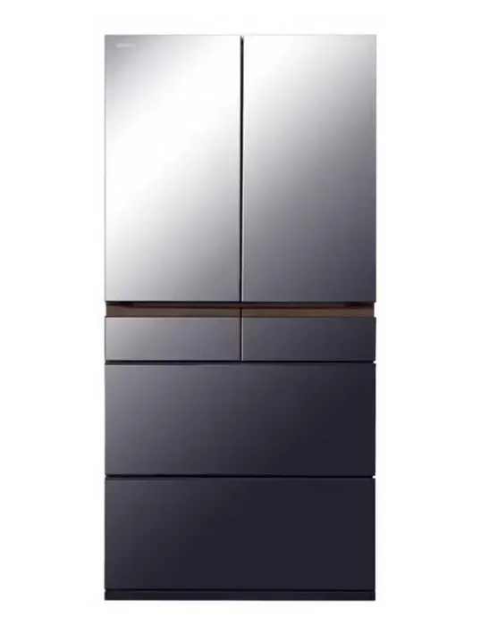 Hitachi R-GWC670TS-XM 525L 6 Door Fridge - Mirror Mauve Gray