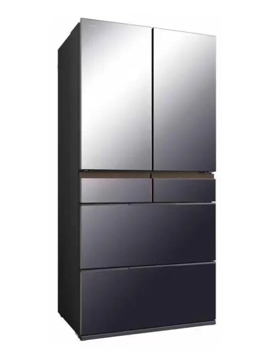 Hitachi R-GWC670TS-XM 525L 6 Door Fridge - Mirror Mauve Gray