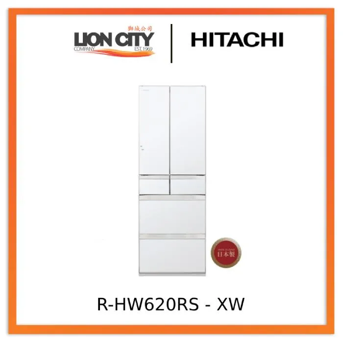 Hitachi R-HW620RS - X / XK / XW 416l Multi-door Fridge