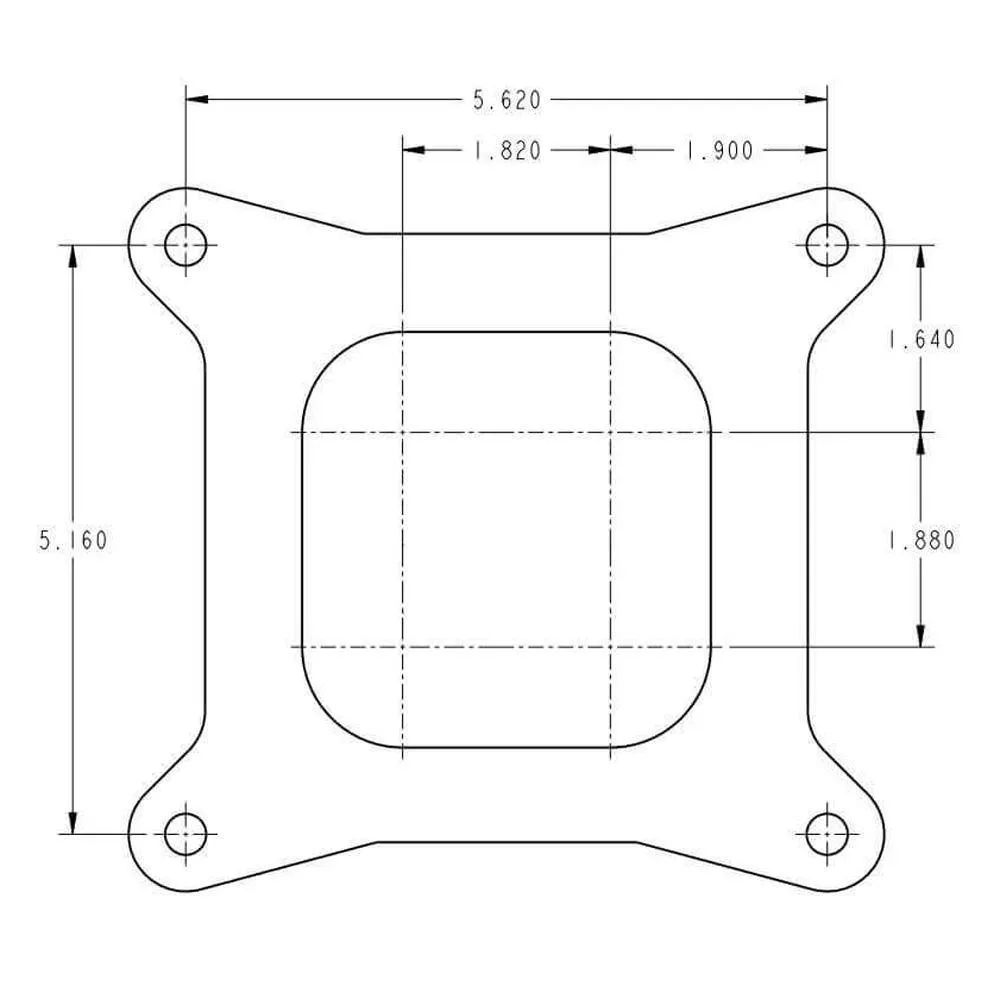 Holley 600 CFM Stock Replacement Carburetor | Multiple Fitments (0-80451)