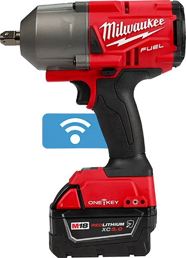 Impact Wrench - Milwaukee M18 FUEL™ w/ ONE-KEY™ High Torque Impact Wrench 1/2" Pin Detent Kit, 2862-22R