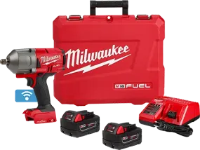 Impact Wrench - Milwaukee M18 FUEL™ w/ ONE-KEY™ High Torque Impact Wrench 1/2" Pin Detent Kit, 2862-22R