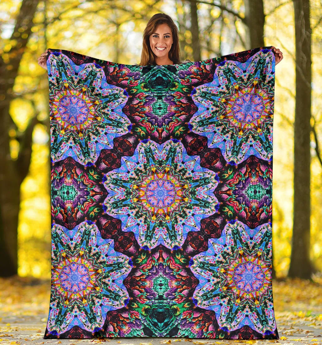 Kaleidos V | Microfleece Blanket | Makroverset