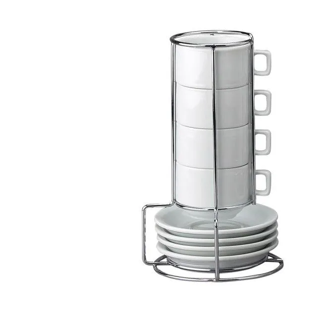 Kitchen Stackable Espresso Mug Set