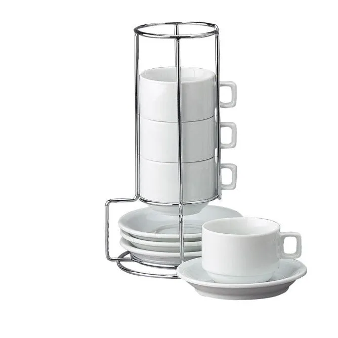 Kitchen Stackable Espresso Mug Set