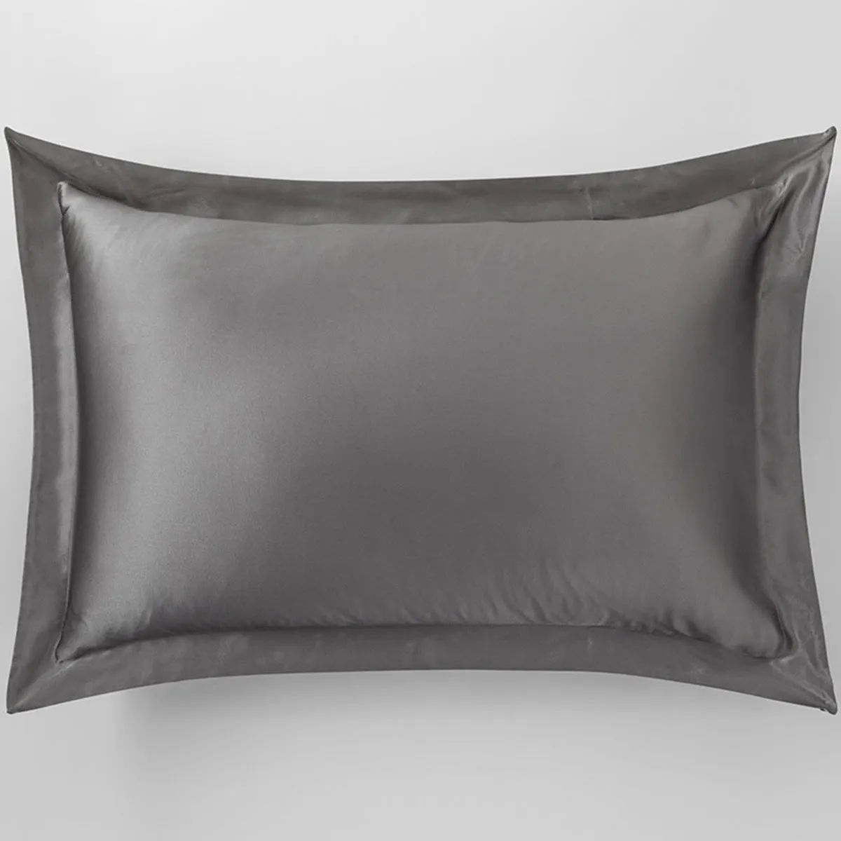 Lanham FLINT TAILORED Silk Pillowcase by Sheridan