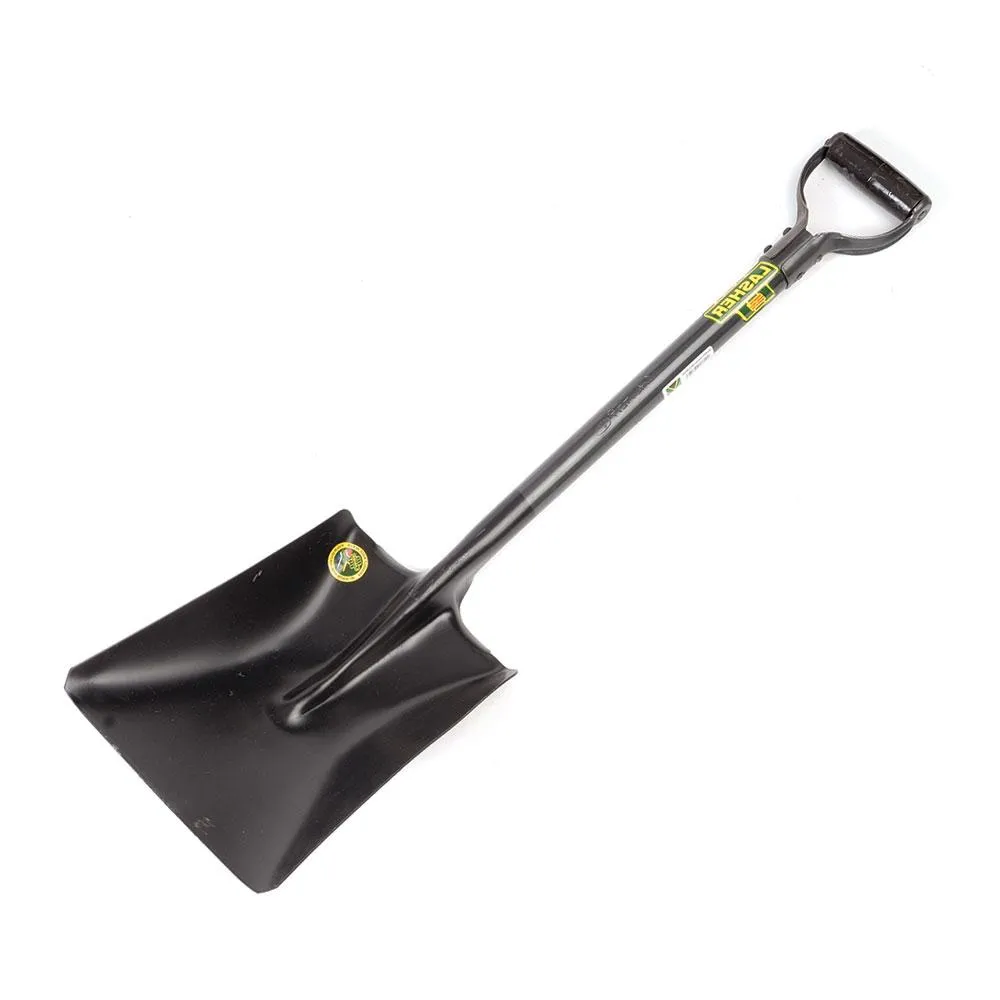 LASHER Square Mouth Shovel - Steel Shaft