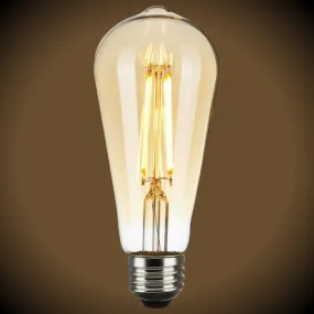 LED Filament ST19 Vintage Bulb - 2.5 Watt - 25 Watt Equal - Dimmable