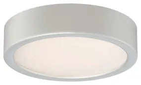 LED Flush Mount in Silver