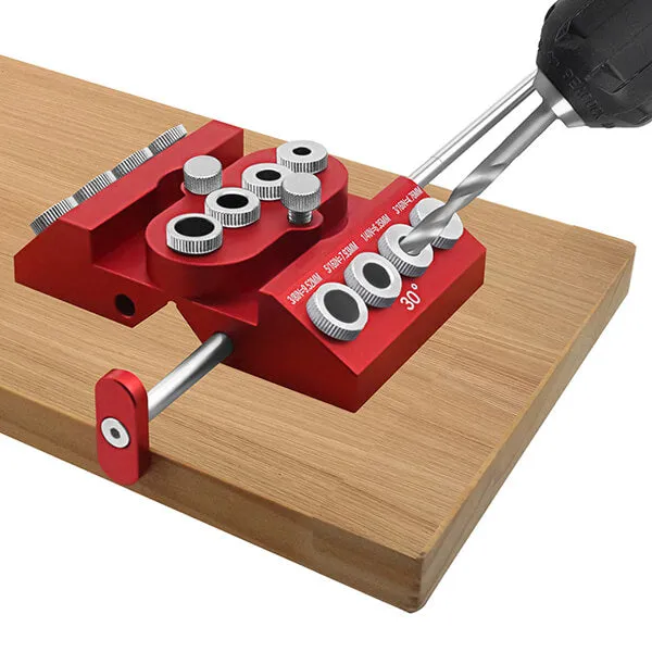 Levoite™ 30 45 90 Degree Angled Drill Guide Jig - 4 Size Hole