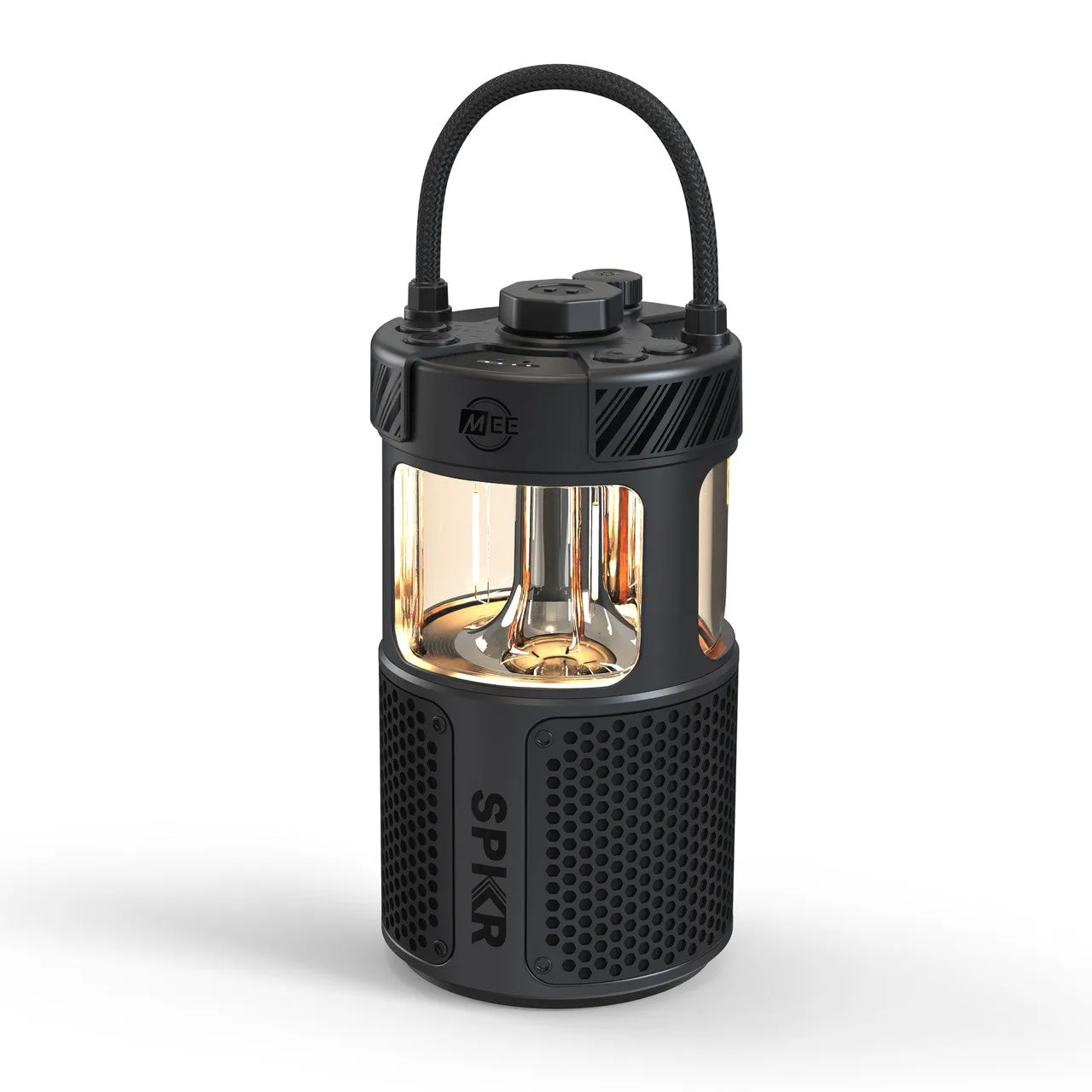 lightSPKR Bluetooth Wireless Speaker with Camping Lantern