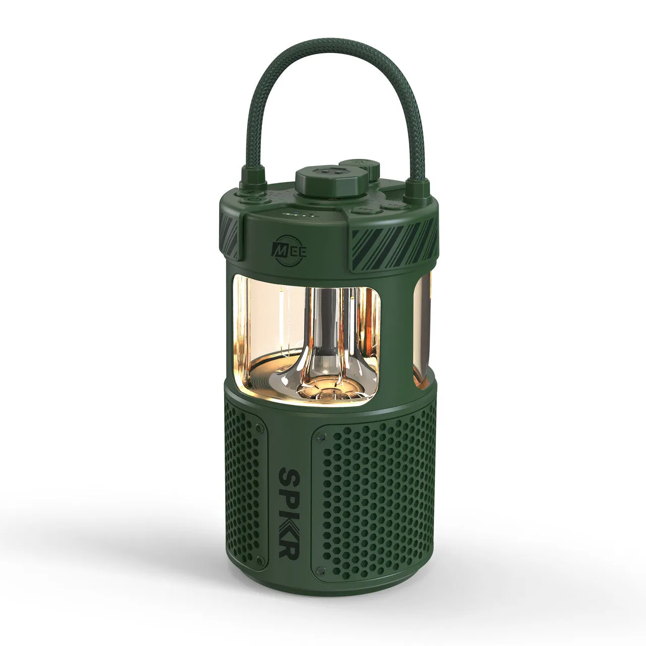 lightSPKR Bluetooth Wireless Speaker with Camping Lantern