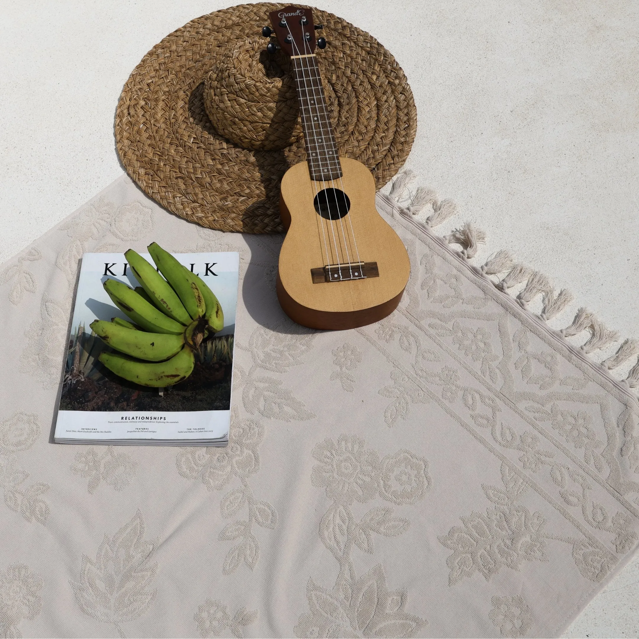 Lucia Stone Beach Towel