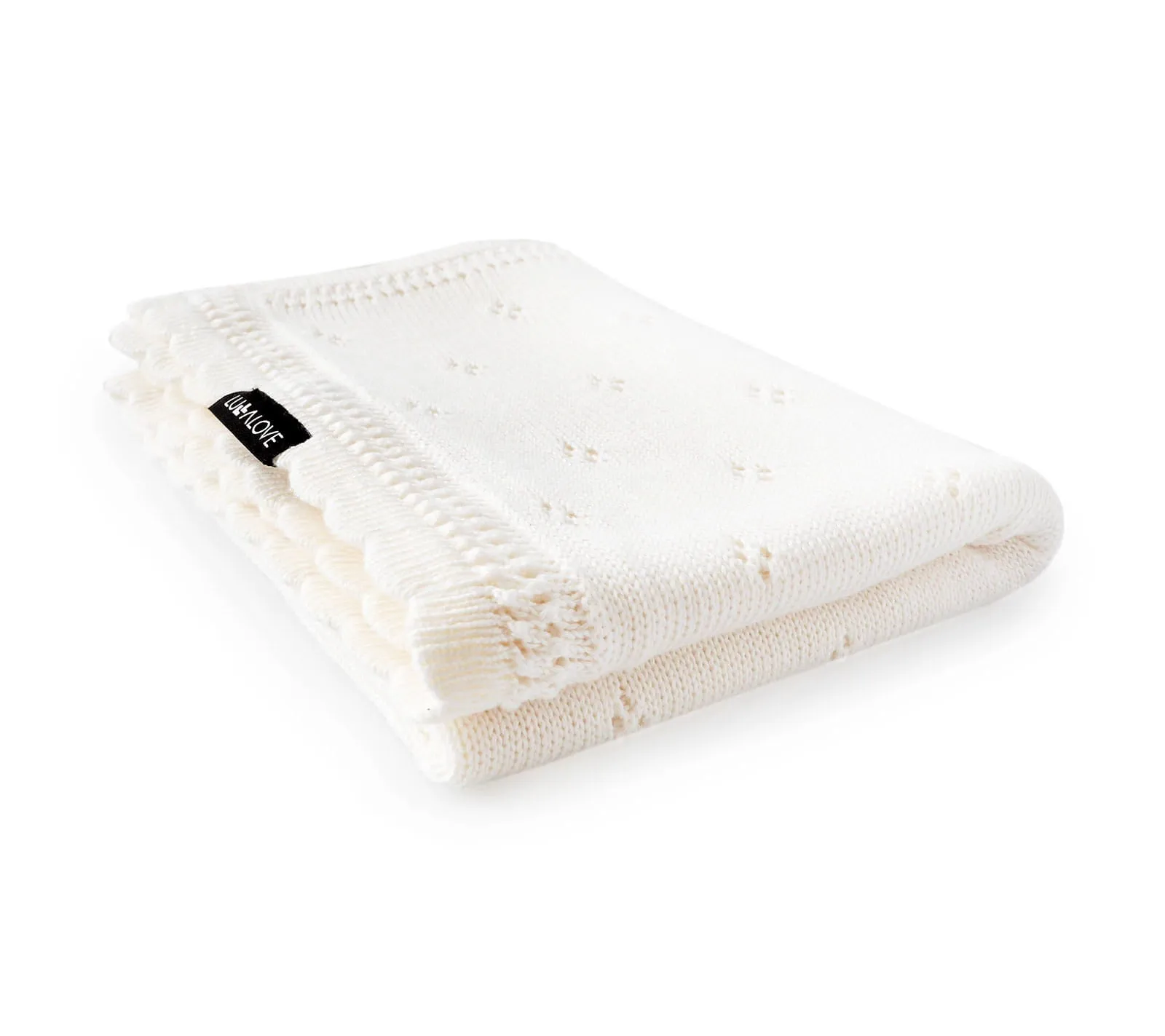 Lullalove Cellular Bamboo Baby Blanket - Daisy