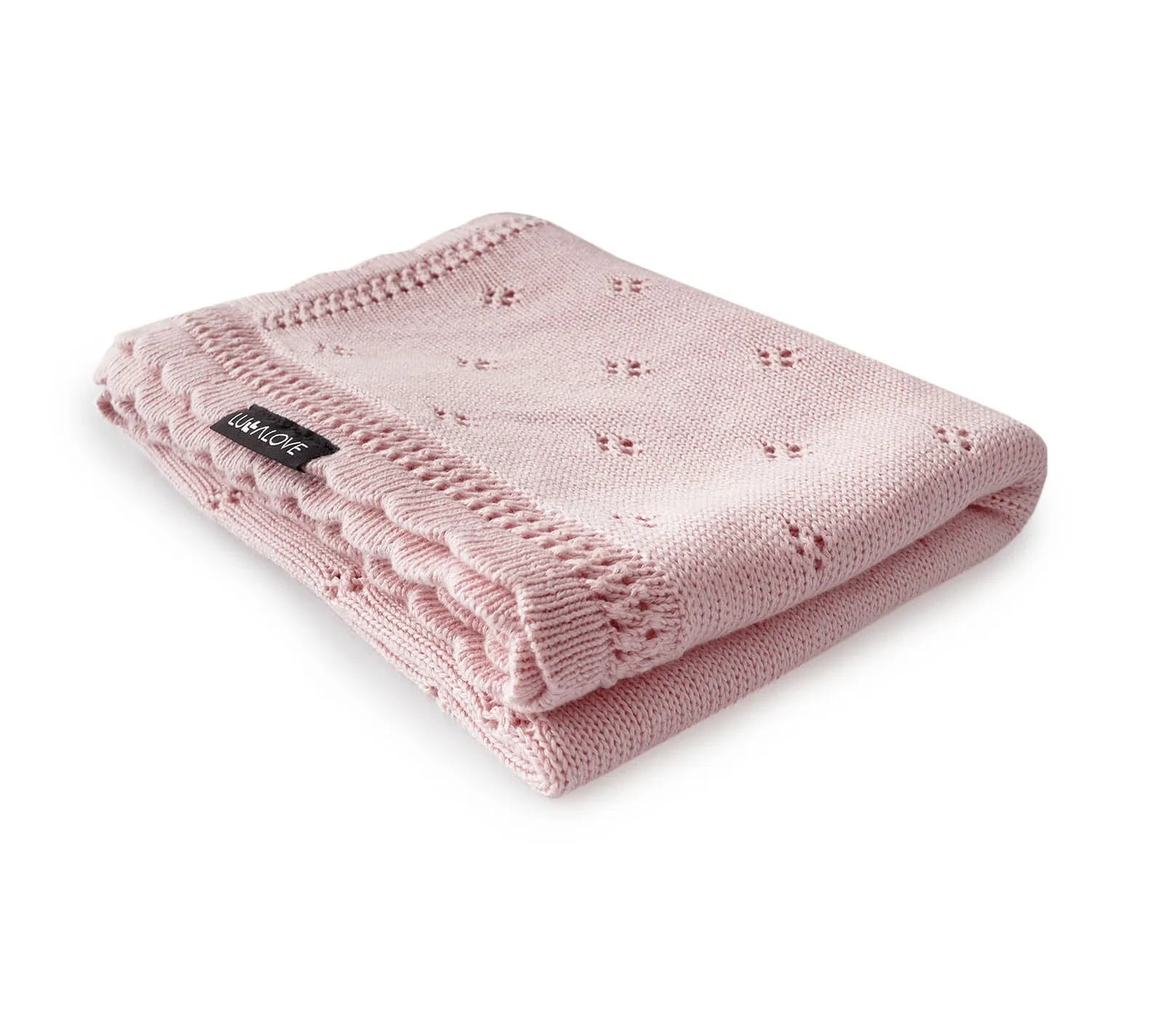 Lullalove Cellular Bamboo Baby Blanket - Daisy