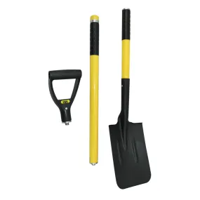 Mean Mother 4WD Multi Shovel Spade Carbon Steel Blade With Storage Bag MMSHV