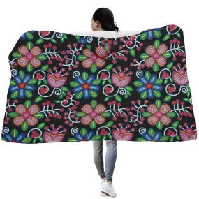 Midnight Garden Hooded Blanket