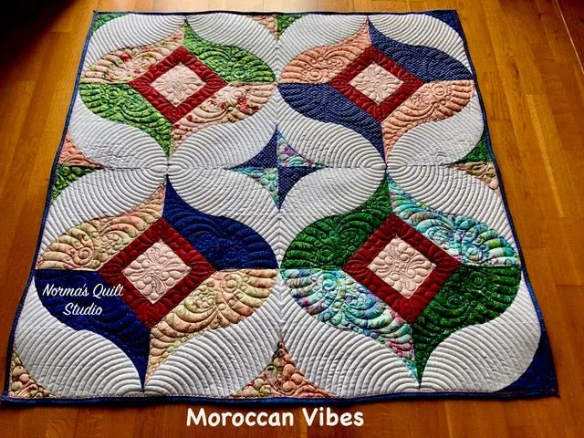 Moroccan Vibes Quilt Class with Norma Stark