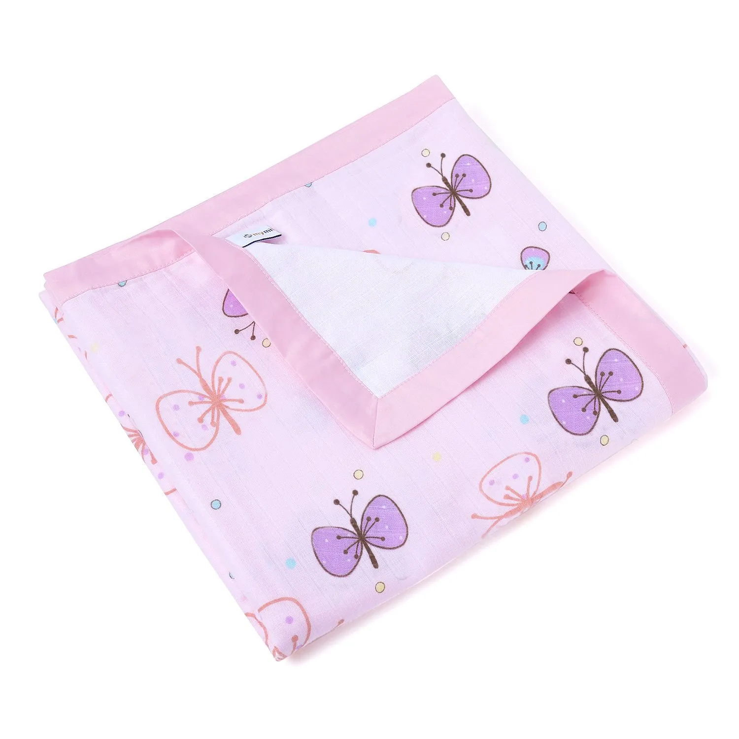 Muslin Blanket - 4 Layered - Butterfly Print