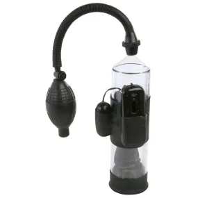 Nanma Lust Buster Vacuum Vibrating Penis Pump Black