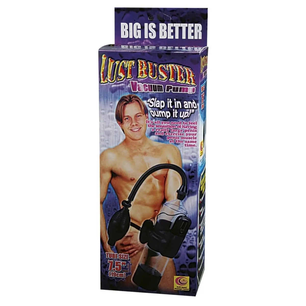 Nanma Lust Buster Vacuum Vibrating Penis Pump Black