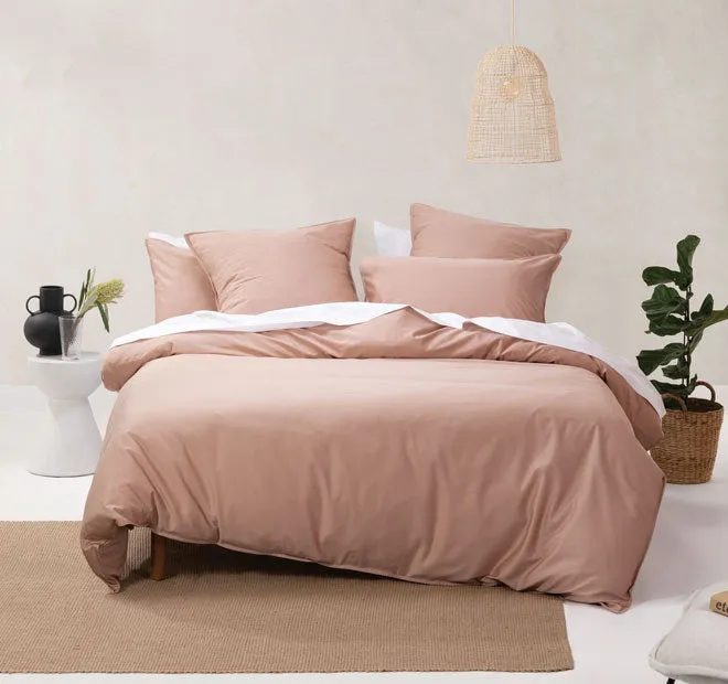 Nara 400THC Bamboo Cotton European Pillowcase Clay