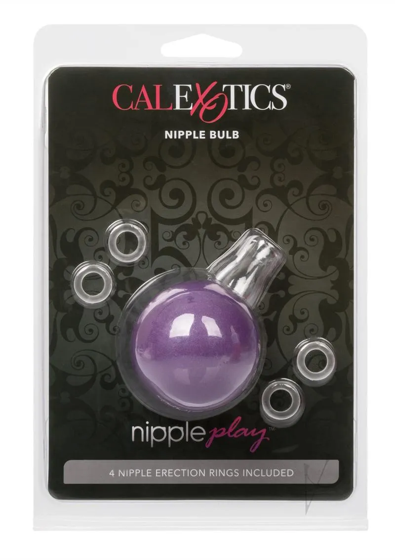 Nipple Bulb W/4 Erection Rings