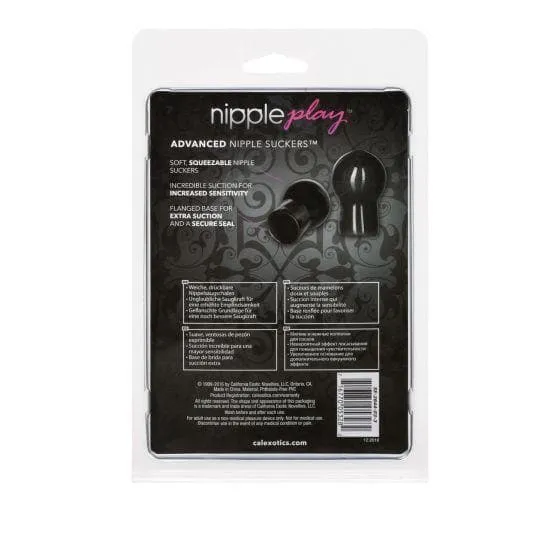 Nipple Play PVC Plastic Advanced Squeezable Nipple Stimulation Suckers