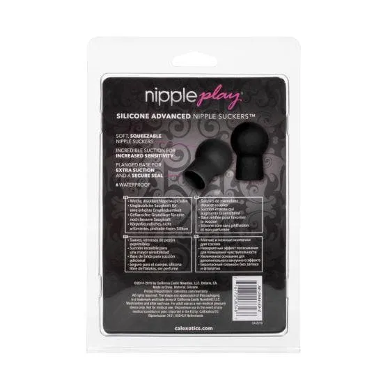 Nipple Play Silicone Advanced Nipple Suckers with Intense Suction