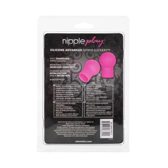 Nipple Play Silicone Advanced Nipple Suckers with Intense Suction