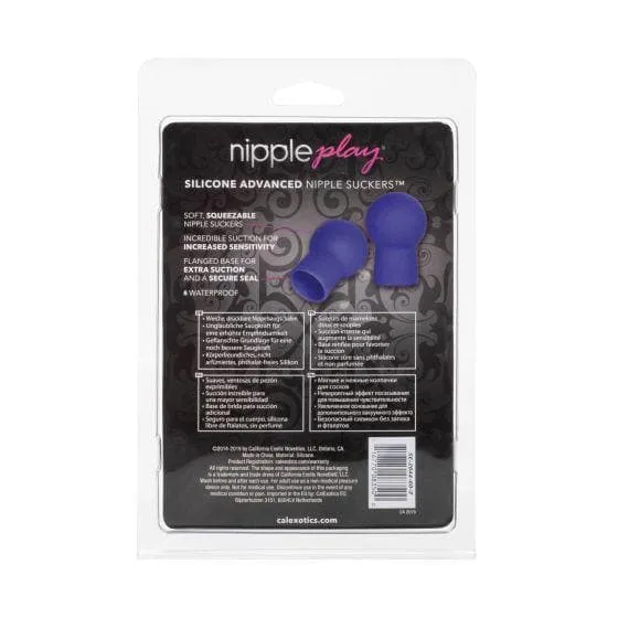 Nipple Play Silicone Advanced Nipple Suckers with Intense Suction