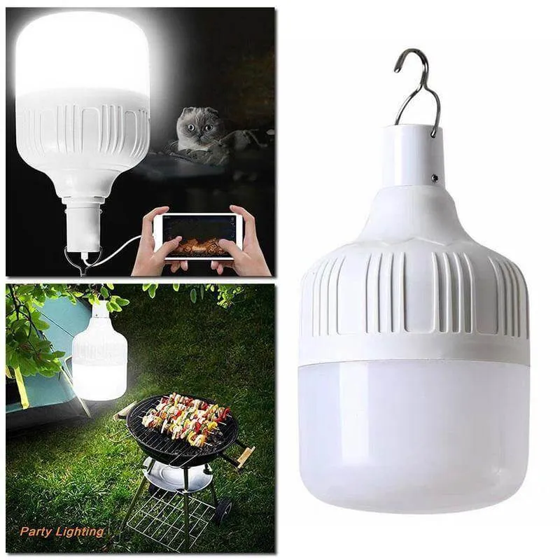 Outdoor USB Rechargeable LED Night Light Bulb