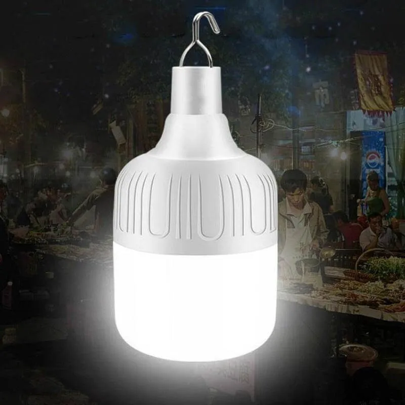 Outdoor USB Rechargeable LED Night Light Bulb