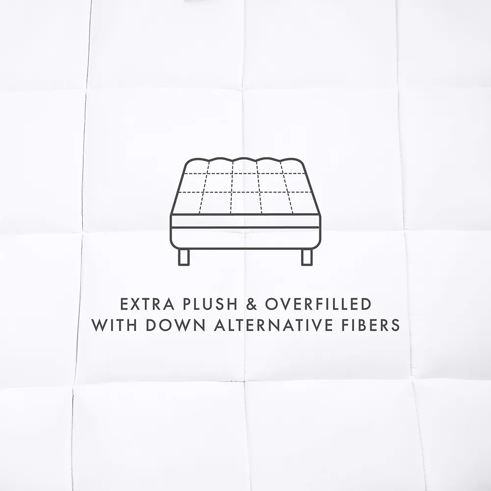 Overfilled Plush Mattress Topper