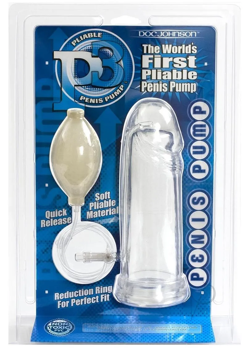 P3 Penis Pump Clear