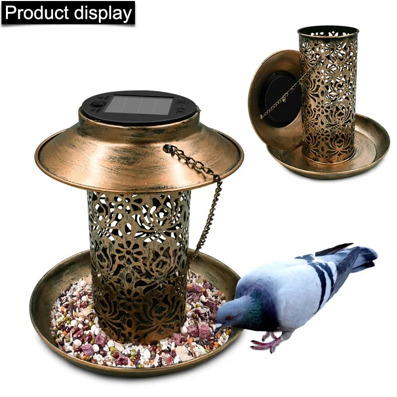 Pagone - Solar Bird Feeder Waterproof Light