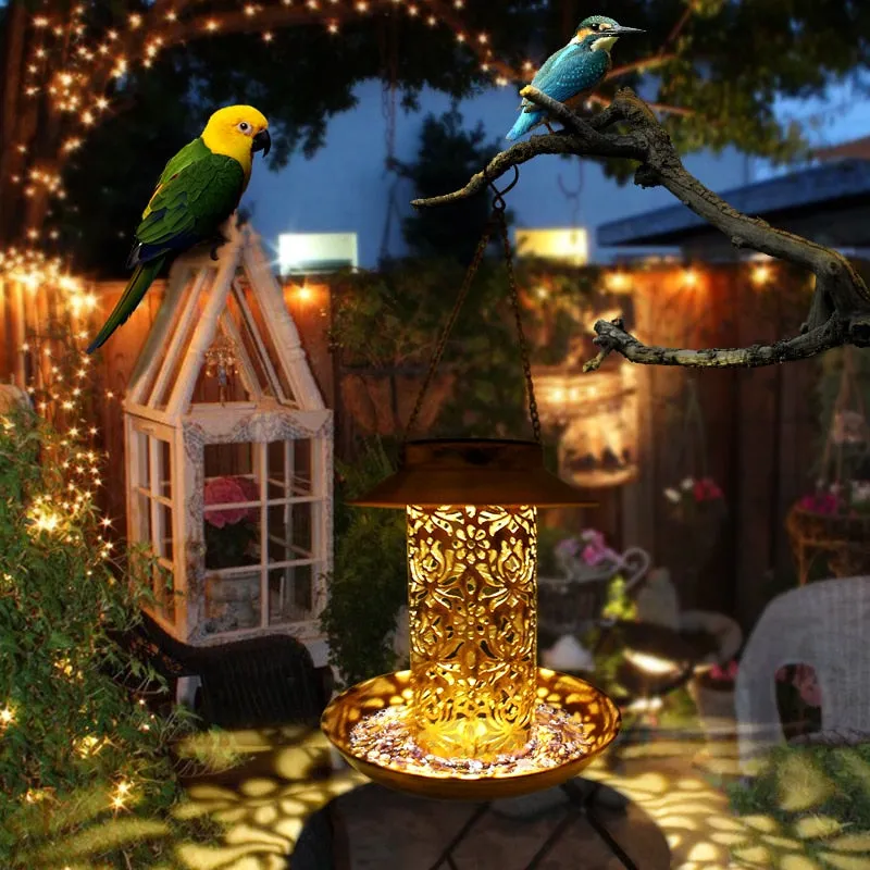 Pagone - Solar Bird Feeder Waterproof Light