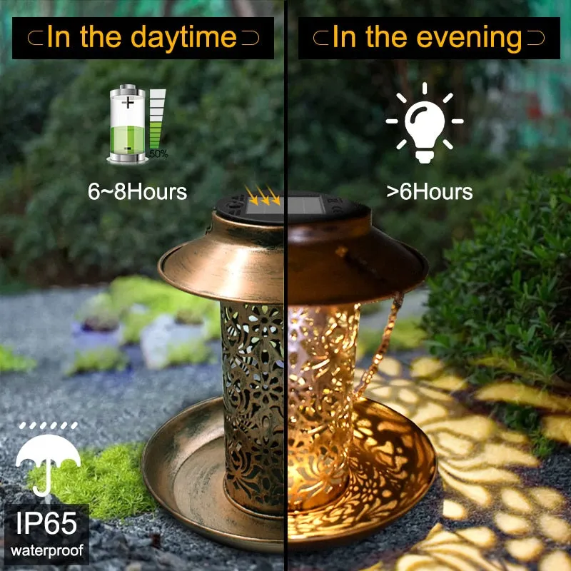 Pagone - Solar Bird Feeder Waterproof Light