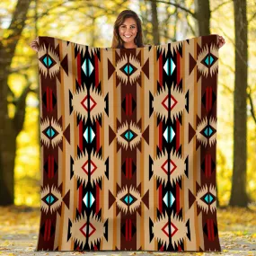 Pattern Cultural Fleece Blanket WCS