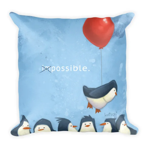 Penguin Possible Pillow