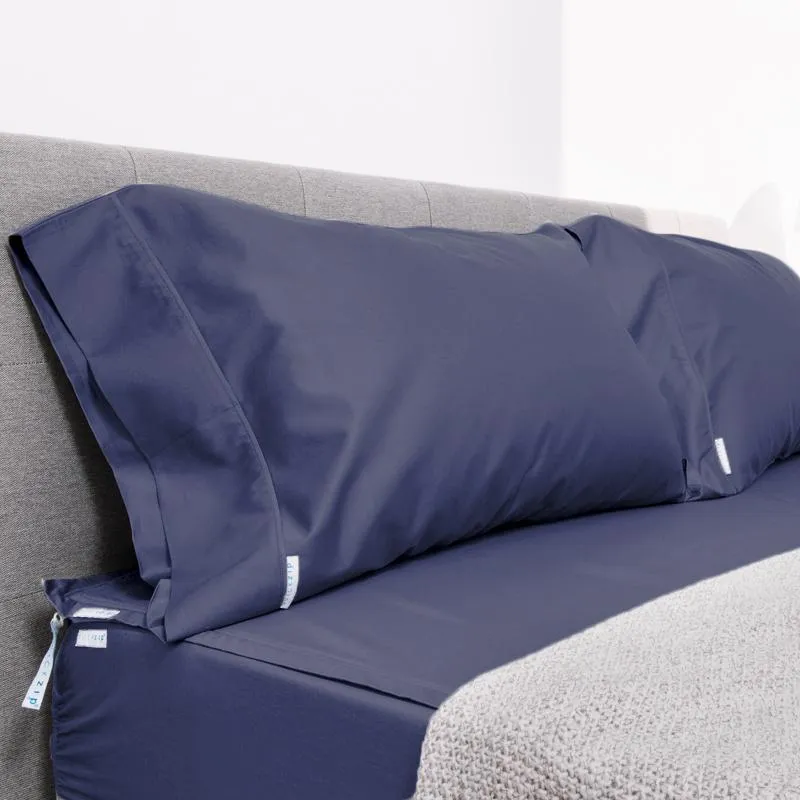 Percale Fitted Sheet (Base   Zip Sheet ) - Split King