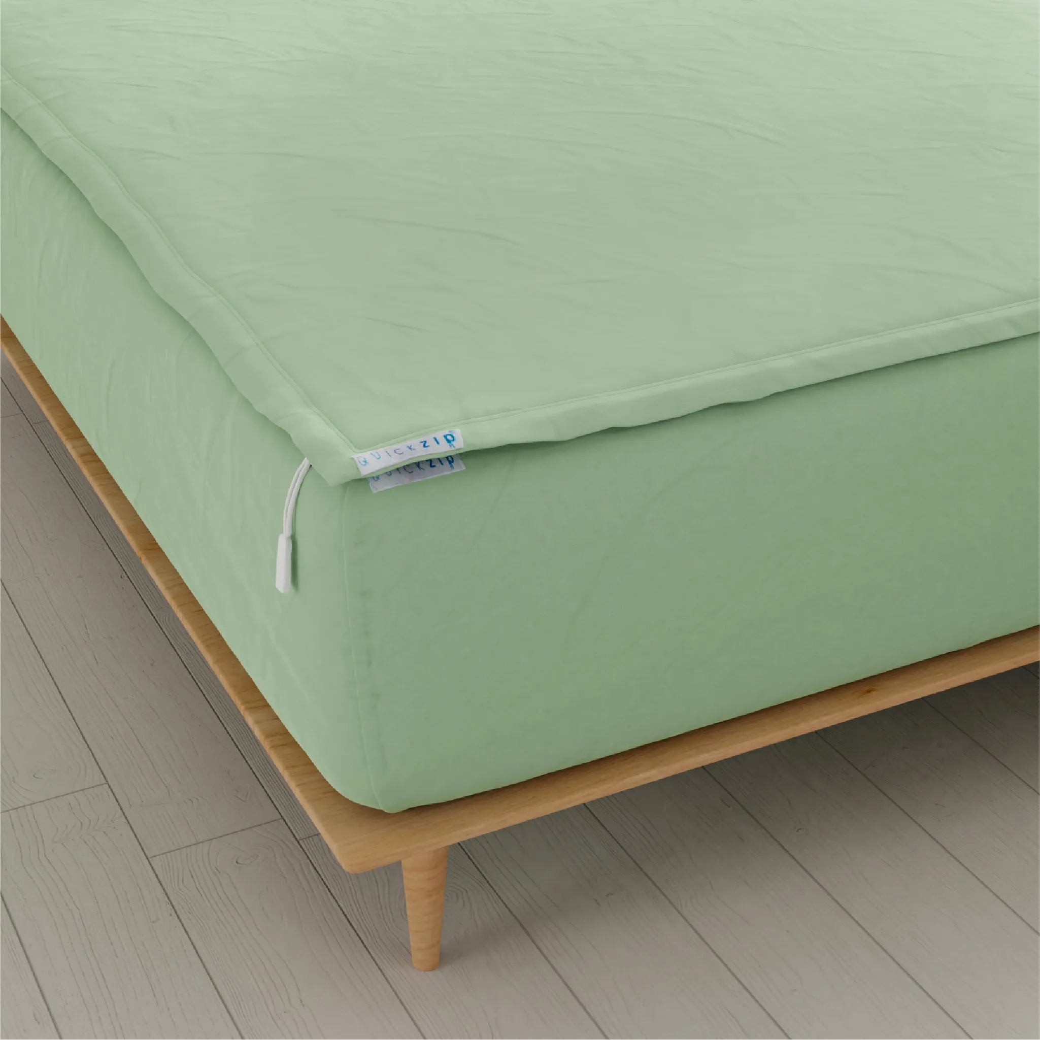 Percale Fitted Sheet (Base   Zip Sheet ) - Split King