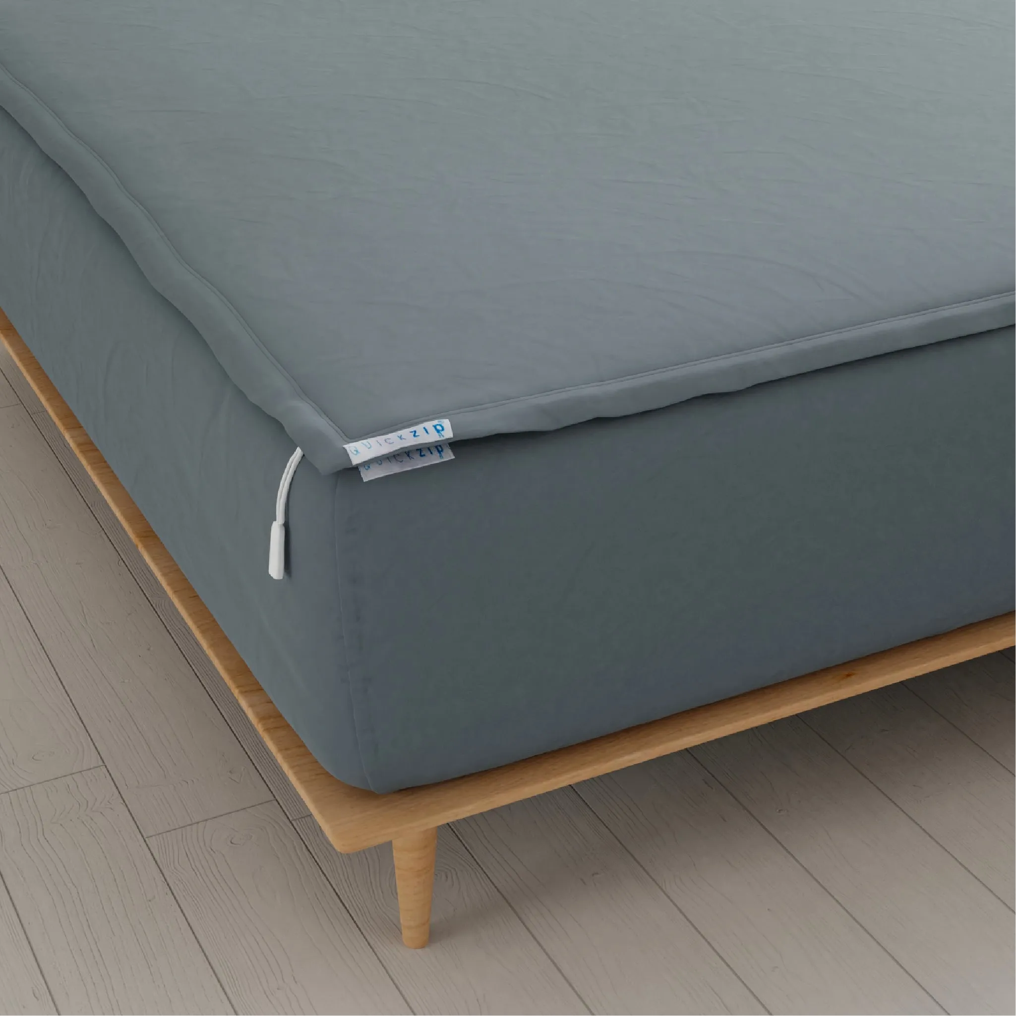 Percale Fitted Sheet (Base   Zip Sheet ) - Split King