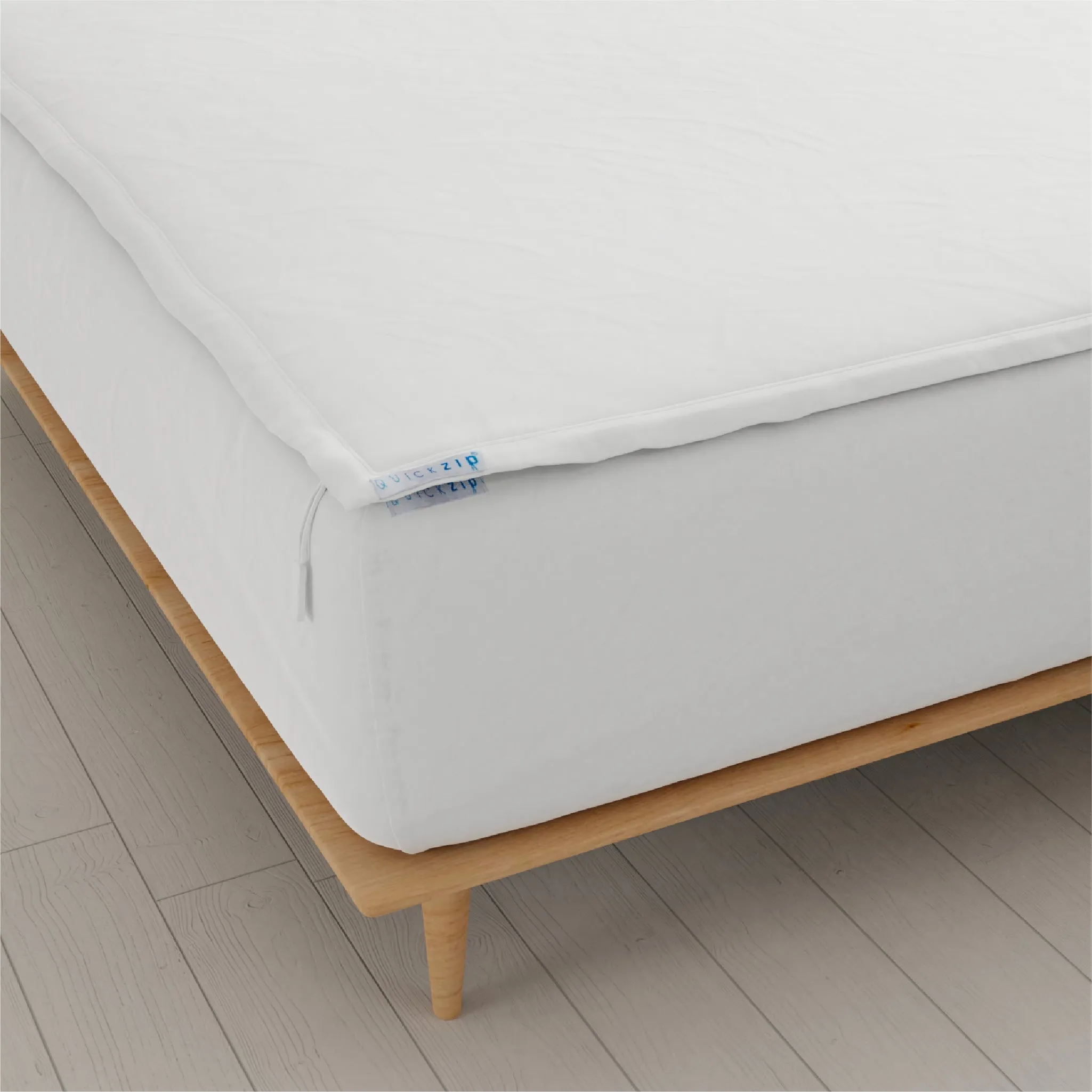 Percale Fitted Sheet (Base   Zip Sheet ) - Split King